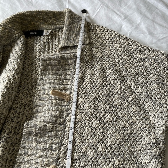BDG Light Grey Marl Cardigan - Picture 5 of 9